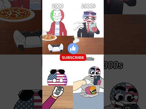 1720 VS 2026 FOOD #countryhumans thumbnail