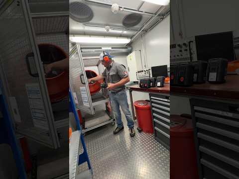 Another battery torture test at the @Stihl testing facility, the durabilty test!  @STIHLCanada thumbnail