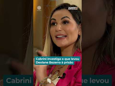 CABRINI INVESTIGA O CASO DEOLANE | #DomingoEspetacular #shorts thumbnail