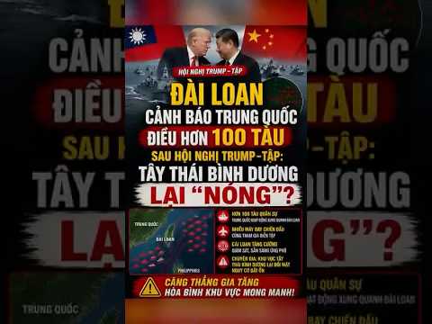 Tin quân sự quốc tế | TRUNG QUỐC ĐIỀU HƠN 100 TÀU QUANH ĐÀI LOAN #tintuc #thoisuquocte #tinquansu thumbnail