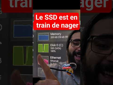 ?️? Mais MDR son SSD c'est la mer séparée en deux #hardware #tech #gaming thumbnail
