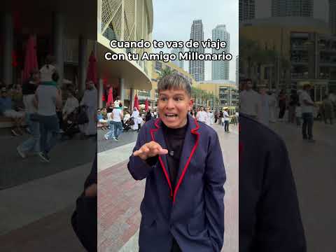 POV: Cuando Te Vas De Viaje Con Tu Amigo Millonario 😂🚀 Paul Ferrer #short thumbnail