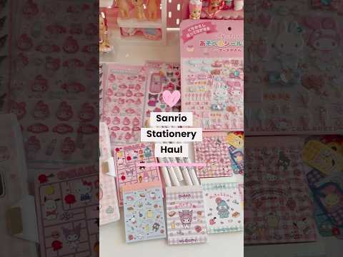 Sanrio Japan  Stationery Haul! #sanriogirl #stationery thumbnail