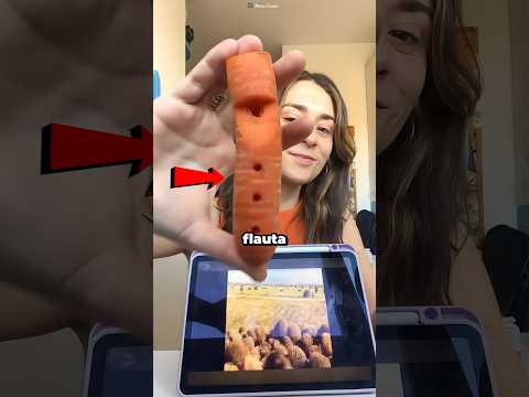 Esta Chica Hizo Una Flauta Con Una Zanahoria 😮 thumbnail