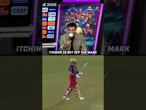 Virat Kohli punches the air after breaking the duck streak | #TATAIPL 2026 thumbnail