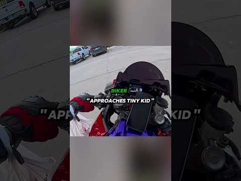 Biker Gives Kid an Amazing Experience ? thumbnail