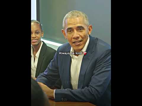 Always Be Kind - Barack Obama 🥲 thumbnail