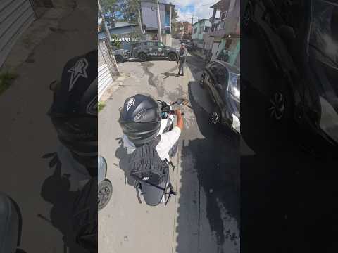 Moto vlog de uma abordagem policial …. Shots vídeos de paródia ação teatro e atuação cinematográfica thumbnail