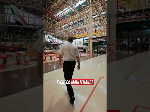 Behind the Scenes with Emirates Engineering as they Perform Maintenance on an A380 thumbnail