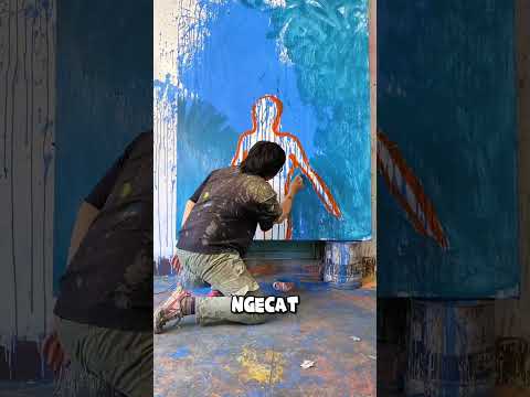 Iseng Lempar Cat, Malah Jadi Karya Keren Buat Istri☺ thumbnail