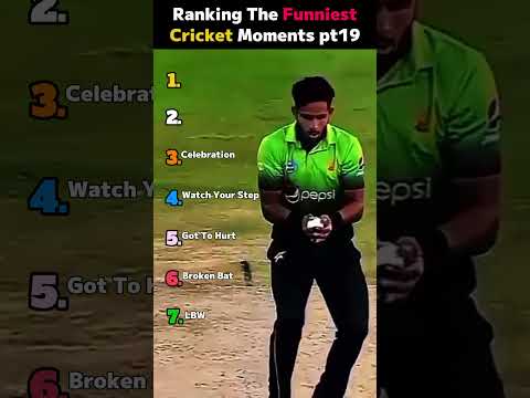 Ranking The FUNNIEST Cricket Moments | Pt. 19 thumbnail