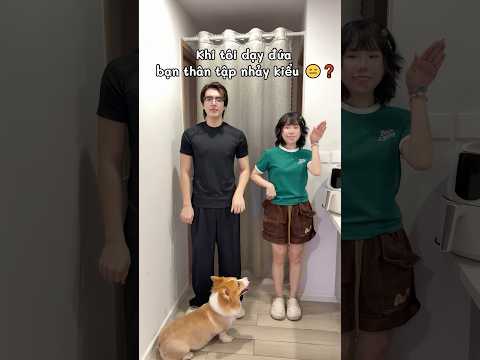 Khi tui tập nhảy cho đứa bạn thân 😑 #meosimmy #shorts thumbnail