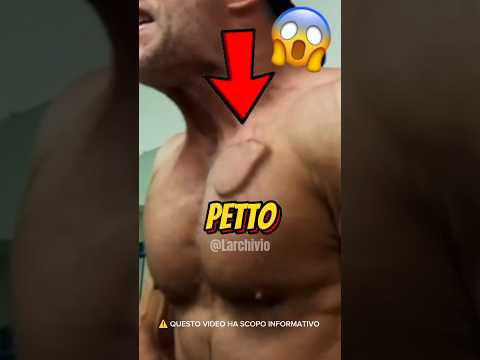 PERCHÉ I BODYBUILDER HANNO UN RIGONFIAMENTO NEL PETTO? 😱 #curiosità #informative thumbnail