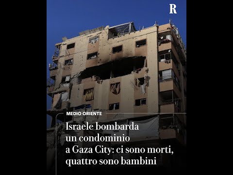 Israele bombarda un condominio a Gaza City: ci sono morti, quattro sono bambini thumbnail