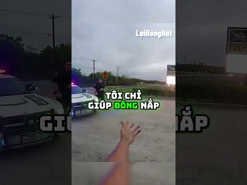 Biker bị dừng xe vì giúp người khác thumbnail