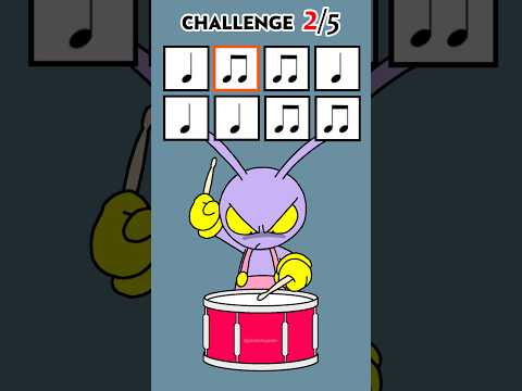 Beat the drum on beat challenge🤩That’s great JAX!! #game #shorts #challenge #animation thumbnail