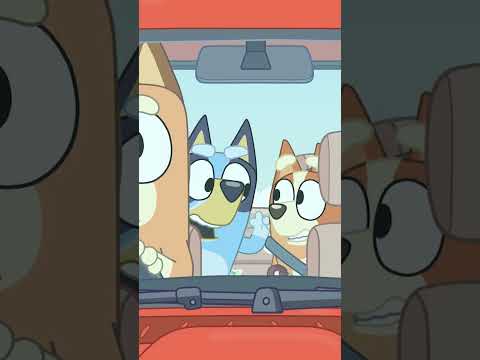 Bluey & Bingo sing Flying Saucer in the car with Mum! 💙🎵 | Bluey Minisode Flying Saucer | Disney Jr. thumbnail