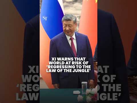 Xi Jinping warns unilateralism, hegemonism could regress world to ‘law of the of jungle’ thumbnail
