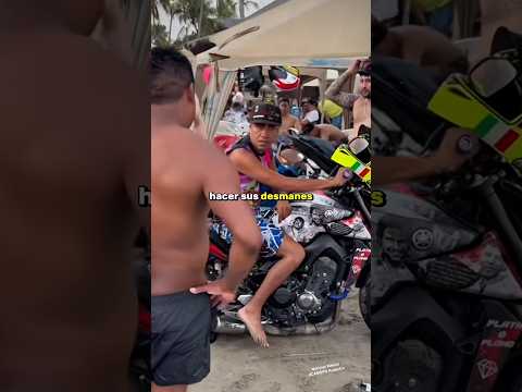 Motociclistas regresan a Acapulco pese a advertencias del Gobierno #viral #acamoto #shorts thumbnail