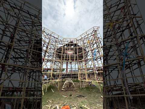 দুর্গা পুজোর প্যান্ডেল 😂 #durgapuja thumbnail