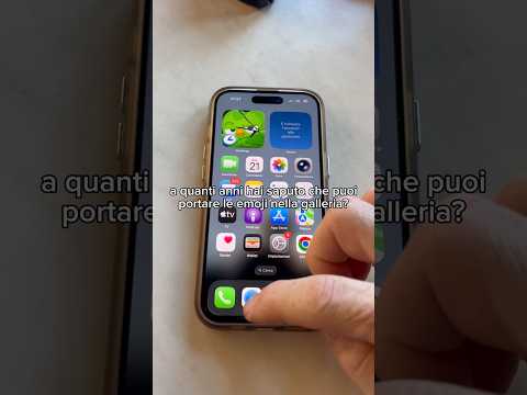 A quanti anni hai capito che puoi trasportare le Emoji nella Galleria? thumbnail