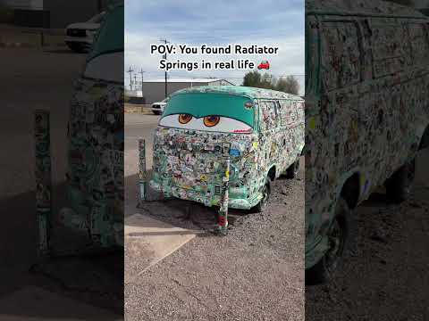 I finally made it to Radiator Springs 😎 #cars thumbnail