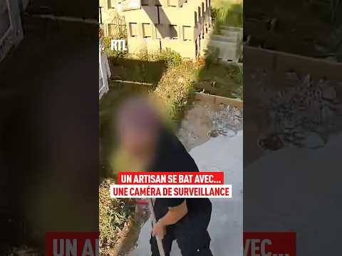 Un artisan se bat avec une caméra de surveillance thumbnail
