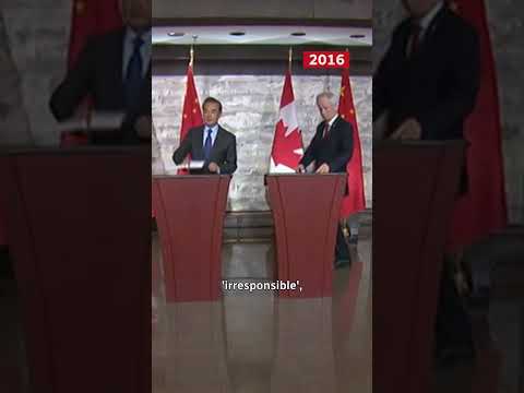 Throwback: China's minister puts 🇨🇦 journalist on blast over human rights question thumbnail