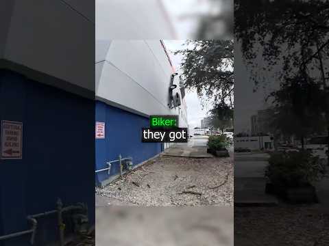 Biker Finds Car on Wall !? thumbnail