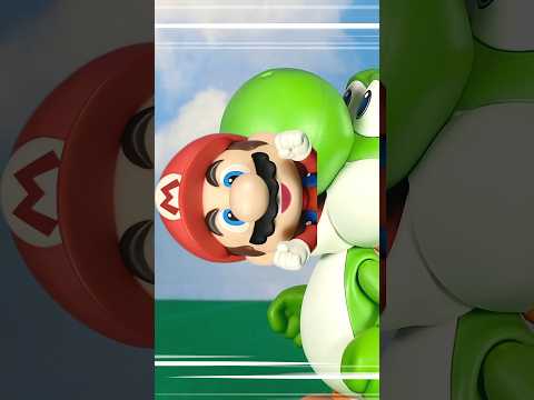 Mario gets eaten by Yoshi #thesupermariogalaxymovie #mario #supermario thumbnail