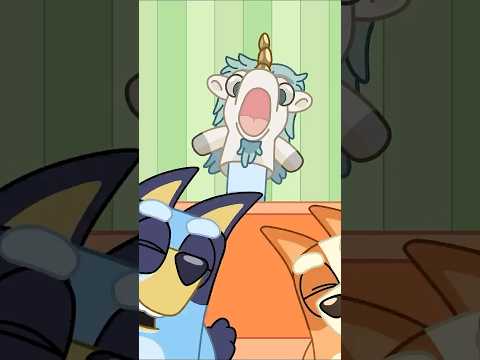 Unicorse LOVES heavy metal!🎸🦄🤘| Bluey thumbnail