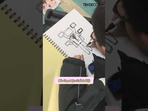 Sửa lại con xe của anh chủ do con ảnh đam mê vẽ quá xá #art #tindecor #drawing thumbnail