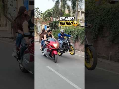 Galat AADMI ko ched diya😂 #farazstuntrider #superbikes #biker #bikes #hayabusa thumbnail