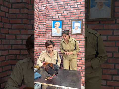 Jadui murga or police ?|| Akshay Nagwadiya || #shorts #akshaynagwadiya #comedy #funny thumbnail