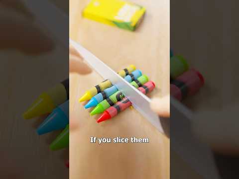 How Does This Crayon Magic Trick Work?🤔 thumbnail