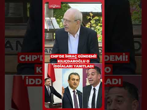 CHP Genel Başkanı Kılıçdaroğlu ihraç iddialarına yanıt verdi #shorts #kılıçdaroğlu #chp thumbnail