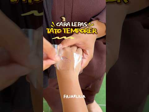 CARA MELEPAS TATO TEMPORER #dramangakak thumbnail