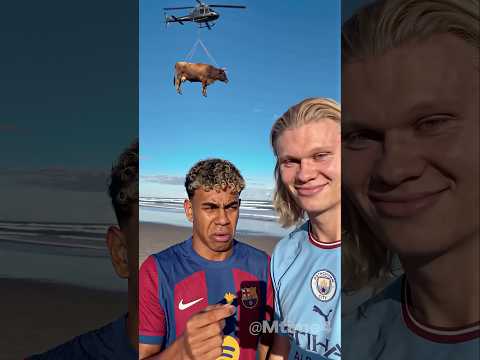 I Got a Pretty Flower for My Friend 🌼😂 #football #haaland #parody thumbnail