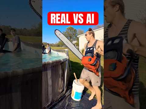 REAL VS AI 😂 thumbnail