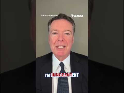 BREAKING: James Comey responds after federal indictment #shorts #foxnews #news #us thumbnail