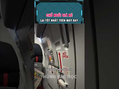 chỗ ngồi tốt nhất trên máy bay thumbnail