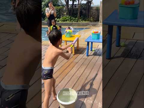 Lomba jatuhin bola pakai air Keizo sampai mau nyerah⁉️ thumbnail
