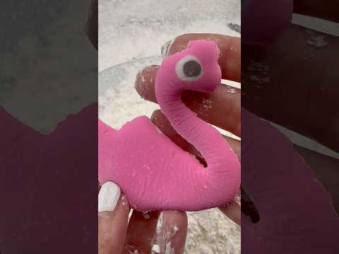 How to make a pink swan marshmallow 🦢💗 thumbnail