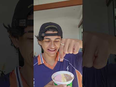 PROVANDO O SORVETE DA DUA LIPA!!!#shorts thumbnail