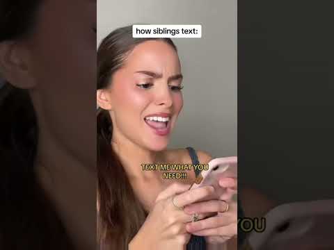 How siblings text 👀😂 thumbnail