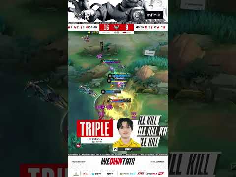 ONIC menangkan team fight#WeOwnThis #MPLIDS17 #NiceGame #GameplayS17 #MingguBerdarah ONIC thumbnail
