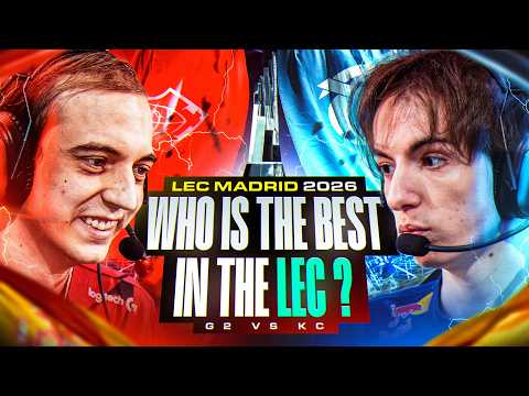 WHOS THE BEST IN THE LEC? - G2 VS KC LIVE FROM MADRID - LEC SPRING 2026 thumbnail