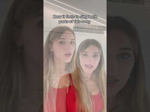 How it feels to duet with yourself #naznorris thumbnail