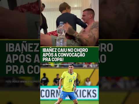 "PAPAI, POR QUE VOCÊ TAVA CHORANDO?" ? O Ibanez não conteve as lágrimas ao ouvir seu nome #shorts thumbnail
