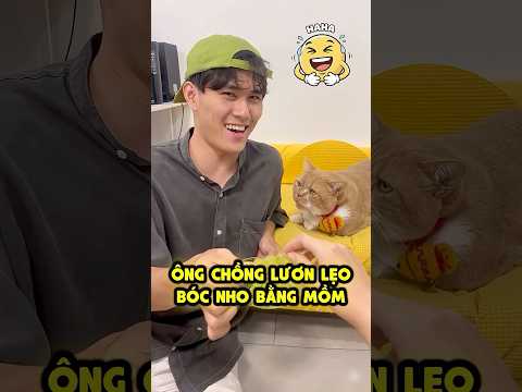 🤮Suýt nôn thì vì chồng bóc vỏ nho bằng mồm thumbnail
